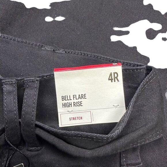 NWT Express bell flare high rise pants size 4r - Picture 4 of 4